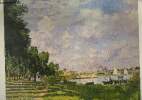 GRAVURE 20eme - BASSIN D'ARGENTEUIL. MONET