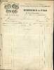 FACTURE ANCIENNE ILLUSTREE DE LA MANUFACTURE DE LINGERIE CHEMISES CALECONS ET FLANELLES DEHENSDIN ET FILS 91 RUE REAMUR PARIS USINE DE ROYE ( SOMME). ...