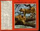 CALENDRIER - ALMANACH DES P.E.T. - LIONS D'AFRIQUE. COLLECTIF