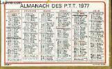 CALENDRIER - ALMANACH DES P.T.T. -. COLLECTIF