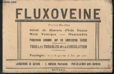 BUVARD - FLUXOVEINE. LABORATOIRE DE GUYENNE