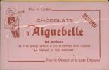 BUVARD - CHOCOLAT D'AIGUEBELLE. CHOCOLAT D'AIGUEBELLE