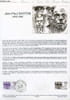 DOCUMENT PHILATELIQUE OFFICIEL N&deg;09-85 - JEAN-PAUL SARTRE 1905-1980 (N&deg;2357 YVERT ET TELLIER). JUBERT