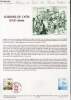 DOCUMENT PHILATELIQUE OFFICIEL N&deg;38-89 - CROIX ROUGE - SOIERIES DE LYON - 18&deg; SIECLE (N&deg;2612 YVERT ET TELLIER). RAJEWICZ