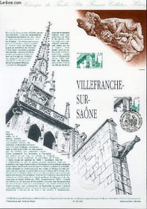 DOCUMENT PHILATELIQUE OFFICIEL N°17-90 - VILLEFRANCHE SUR SAONE (N°2647 YVERT ET TELLIER)