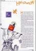 DOCUMENT PHILATELIQUE OFFICIEL - HALLOWEEN (N°3428 YVERT ET TELLIER). PATTE S. - BESSET T.