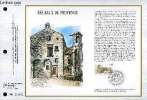 FEUILLET ARTISTIQUE PHILATELIQUE - CEF - N° 872 - LES BAUX DE PROVENCE. COLLECTIF - DURRENS CLAUDE