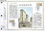 FEUILLET ARTISTIQUE PHILATELIQUE - CEF - N° 889 - UNESCO - L'ACROPOLE D'ATHENES - PHILAE, LA PERLE DE L'EGYPTE. COLLECTIF - COATANTIEC R.