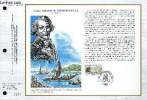 FEUILLET ARTISTIQUE PHILATELIQUE - CEF - N° 897 - LOUIS ANTOINE DE BOUGAINVILLE 1729-1811. COLLECTIF - BEQUET PIERRE