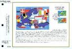 FEUILLET ARTISTIQUE PHILATELIQUE - CEF - N° 993 - CONSEIL DE L'EUROPE. COLLECTIF - ANDREOTTO CLAUDE