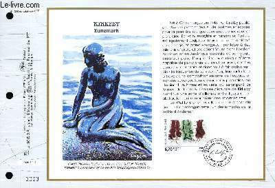 FEUILLET ARTISTIQUE PHILATELIQUE - CEF - N° 1239 - KJRKEBY - DANEMARK