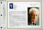 FEUILLET ARTISTIQUE PHILATELIQUE - CEF - N° 1399 - JEAN GABIN 1904-1976. COLLECTIF - KIPA