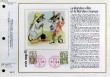 FEUILLET ARTISTIQUE PHILATELIQUE SUR SOIE - CEF - LE RAT DS VILLES ET LE RAT DES CHAMPS - LA CROIX ROUGE - N&deg; 481S - N&deg;302 SOIE. COLLECTIF