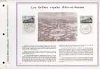 FEUILLET ARTISTIQUE PHILATELIQUE - PAC - 70 - 27 - LES SALINES ROYALES D'ARC ET SENANS. COLLECTIF
