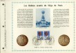 FEUILLET ARTISTIQUE PHILATELIQUE - PAC - 71 - 02 - LES BALLONS MONTES DU SIEGE DE PARIS. COLLECTIF