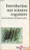 Introduction aux sciences cognitives - Collection folio essais n°179.. Andler Daniel