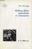 William Blake manichéen et visionnaire - Collection mobile matière n°6.. Boutang Pierre