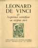 Léonard de Vinci et l'expérience scientifique au XVIe siècle Paris 4-7 juillet 1952 - Colloques internationaux du centre national de la recherche ...