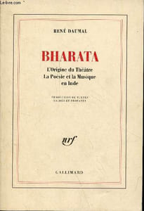 Bharata l'origine du théâtre, la poésie et la musique en Inde.