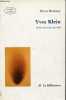 Yves Klein le feu au coeur du vide - Collection mobile matière.. Restany Pierre