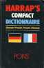 Harrap's compact dictionnaire allemand/français - français/allemand.. Dr.Mattutat Heinrich