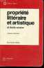 Propriété littéraire et artistique et droits voisins - 4e édition - Collection Précis Dalloz.. Colombet Claude