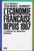 L'économie française depuis 1967 - la traversée des turbulences mondiales - Collection économie et société.. Jeanneney Jean-Marcel