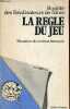 La règle du jeu - Situation du cinéma français (1968-1978) - Collection ça/cinéma n°9.. Société des réalisateurs de films