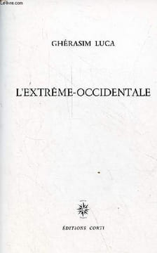 L'Extrême-Occidentale sept rituels.. Luca Ghérasim