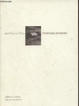 Anthologie provisoire.. Bory Jean-François