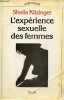 "L'expérience sexuelle des femmes - Collection ""libre a elles"".". Kitzinger Sheila
