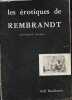 Les érotiques de Rembrandt - gravures et dessins.. Ostermann Georges