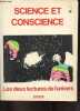 Science et conscience - Les deux lectures de l'Univers.. Collectif
