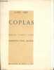 Coplas - Exemplaire n°8/143 sur vélin B.F.K. de Rives.. Emié Louis