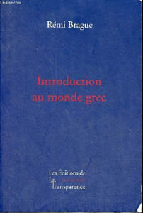 Introduction au monde grec - études d'histoire de la philosophie.