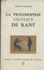 La philosophie critique de Kant (doctrine des facultés) - 2e édition - Collection Sup initiation philosophique n°59.. Deleuze Gilles