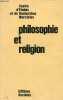 Philosophie et religion - cycle de conférences.. Centre d'études et de recherches marxistes