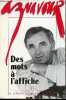 "Des mots à l'affiche - Collection ""voix singulières"".". Aznavour Charles