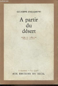 "A partir du désert - Journal de voyage - Collection ""tel quel""."