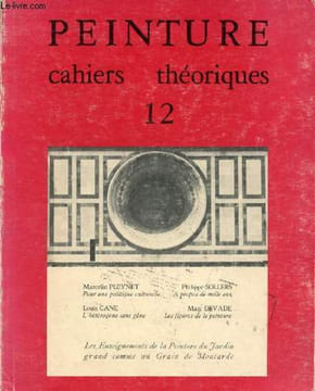 Peinture cahiers théoriques n°12 février 1977 - Marcelin Pleynet, pour une politique culturelle - Philippe Sollers, à propos de mille ans - Louis ...