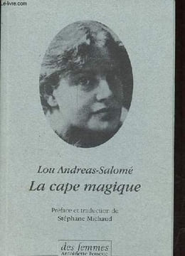 La cape magique - fantaisie théâtrale.. Andreas-Salomé Lou