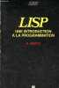 Lisp une introduction à la programmation - Collection manuels informatiques masson.. Wertz Harald