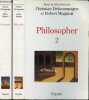 Philosopher - Les interrogations contemporaines matériaux pour un enseignement - Tome 1 + Tome 2 (2 volumes).. Delacampagne Christian & Maggiori ...