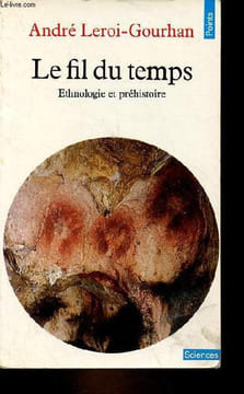 Le fil du temps - Ethnologie et préhistoire - Collection points sciences n°48.. Leroi-Gourhan André