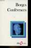 Conférences - Collection folio essais n°2.. Borges Jorge Luis
