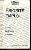 Priorité emploi - Club Valmy Forum d'Epinal les 21 et 22 mars 1996.. Collectif