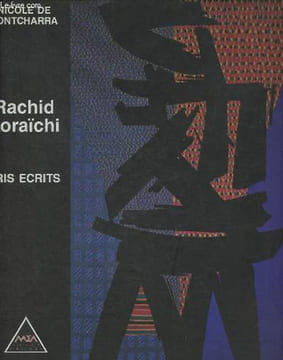 Rachid Koraïchi - cris écrits.. de Pontcharra Nicole