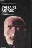 L'affaire Artaud - Journal ethnographique.. de Mèredieu Florence