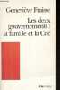 Les deux gouvernements : la famille et la cité - Collection folio essais n°390.. Fraisse Geneviève