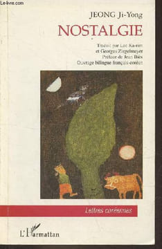 "Nostalgie - Collection "" lettres coréennes "" - ouvrage bilingue français-coréen.". Jeong Ji-Yong